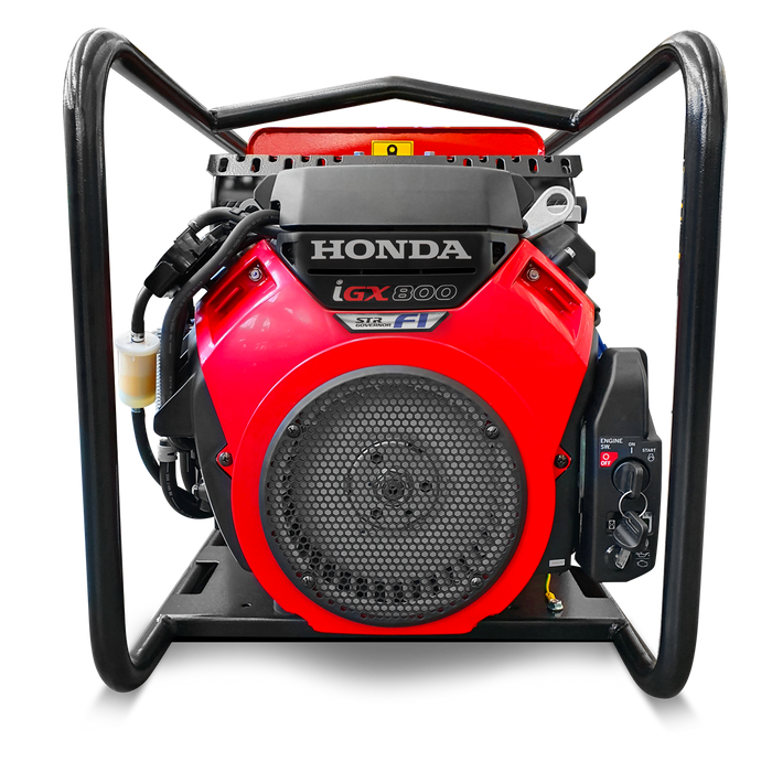 Mosa - GE 17000 HBT AVR-Auto Idle Open Range - Silenced Petrol Three Phase Generating Set - 3000 rpm