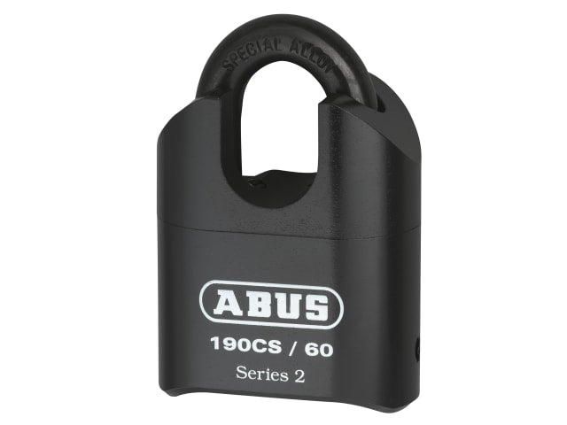 ABU19060CSC - 190/60 60mm Heavy-Duty Combination Padlock Closed Shackle (4-Digit) Carded
