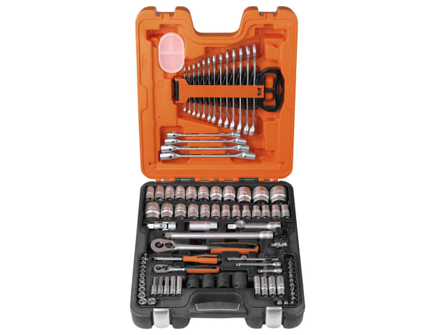 BAHS877 - S87+7 Socket & Spanner Set of 94 Metric & AF 1/4 & 1/2in Drive