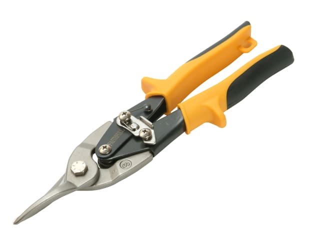 FAIAS10Y - Yellow Compound Aviation Snips Straight Cut 250mm (10in)