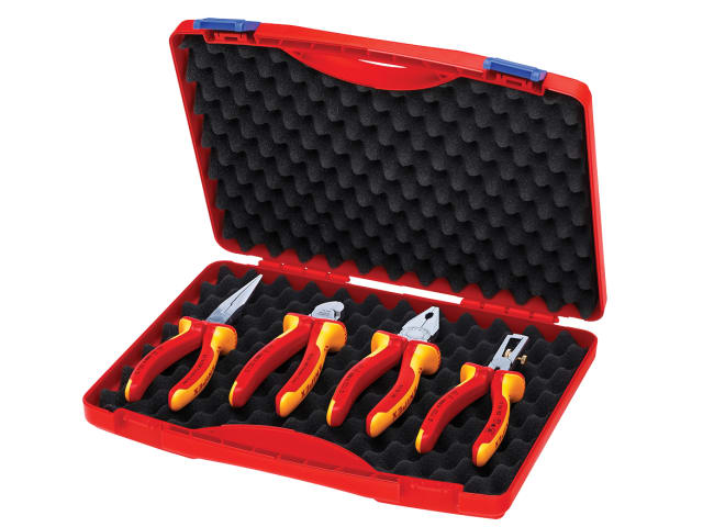 KPX002015 - VDE Pliers Set in Case, 4 Piece