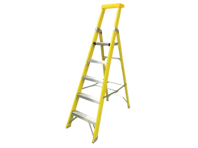 ZAR300805 - GRP Platform Steps, Platform Height 1.18m 5 Rungs