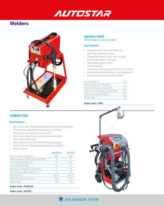 Autostar Cobra Evo (12K) Tecna Spot Welding System