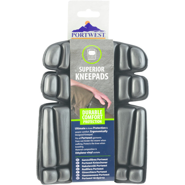Portwest Knee Pads - S156 - Pack of 6